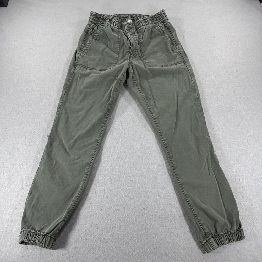 American Eagle Olive Green Jogger Pants Womens 12 Stretch Casual Pants